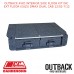 OUTBACK 4WD INTERIOR SIDE FLOOR KIT INC EXT FLOOR ISUZU DMAX DUAL CAB 12/02-7/12